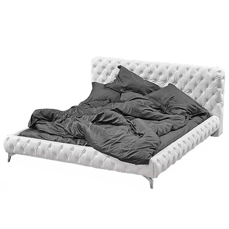Кровать Softness Bed Белый Кровать Softness Bed Белый в Барнауле | Loft Concept