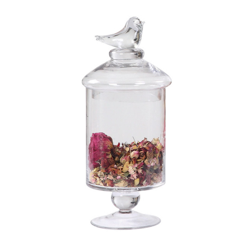 Ваза Glass Vase With Lid Ваза Glass Vase With Lid в Барнауле | Loft Concept