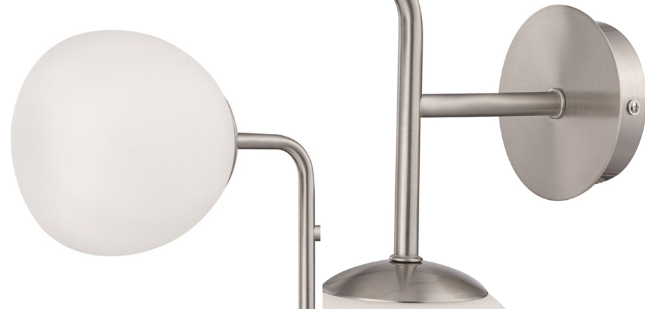 Бра Tiepolo Ball Sconces Double nickel Бра Tiepolo Ball Sconces Double nickel - Loft-Concept в Барнауле