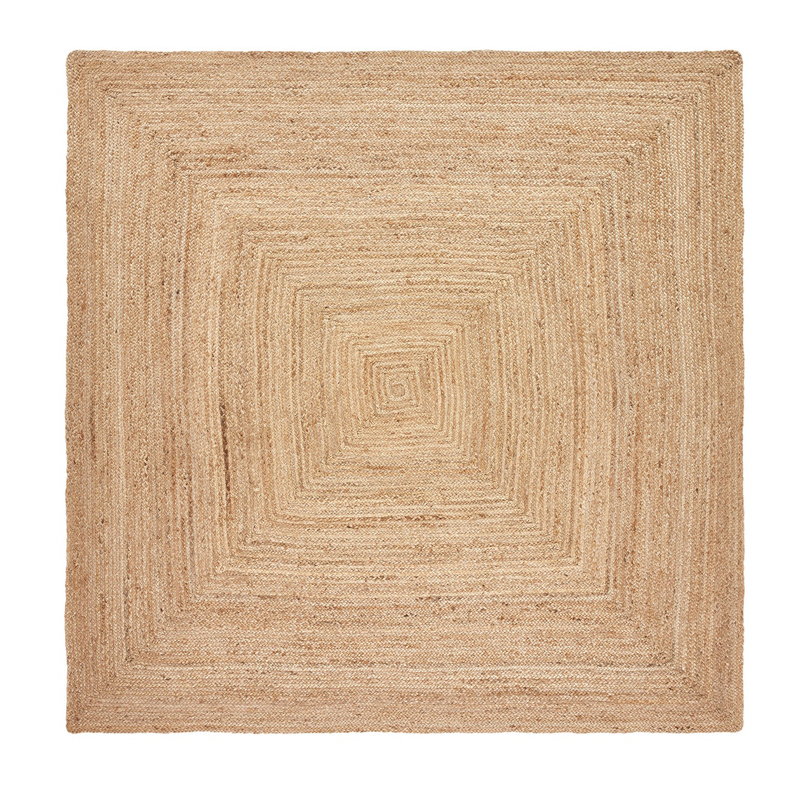 Ковер Square Carpet 100% джут Бежевый Ковер Square Carpet 100% джут Бежевый в Барнауле | Loft Concept