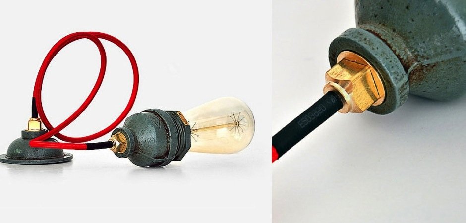 Подвесной светильник Steampunk Cage Glass Edison Ceiling Lamp Подвесной светильник Steampunk Cage Glass Edison Ceiling Lamp - Loft-Concept в Барнауле