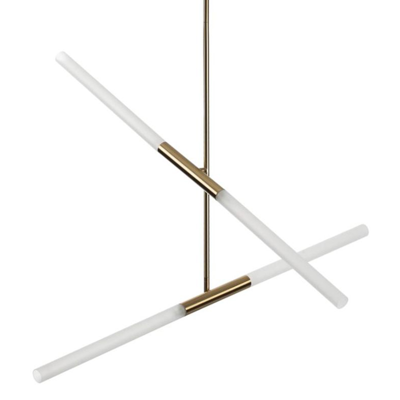Светильник Gold Delta Light 4 lamp Золотой Светильник Gold Delta Light 4 lamp Золотой в Барнауле | Loft Concept