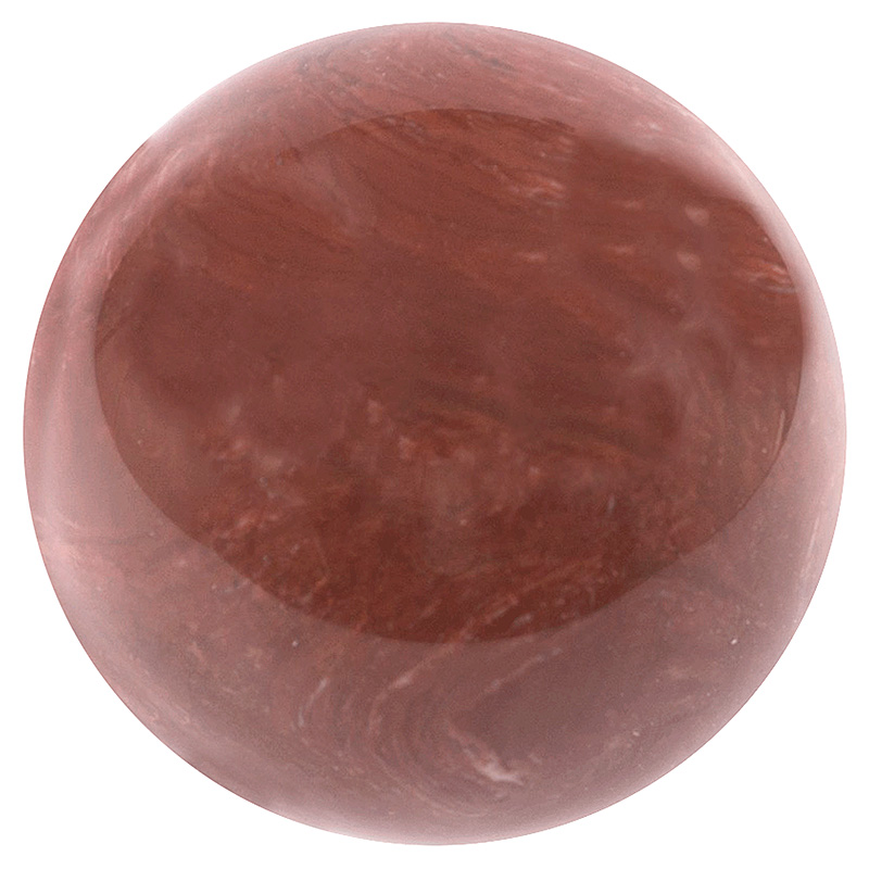 Шар декоративный из натурального камня Лемезит Natural Stone Spheres Красный Шар декоративный из натурального камня Лемезит Natural Stone Spheres Красный в Барнауле | Loft Concept