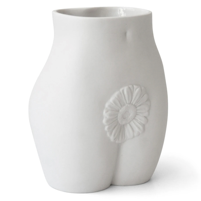 Ваза EDIE VASE White Белый в Барнауле | Loft Concept 