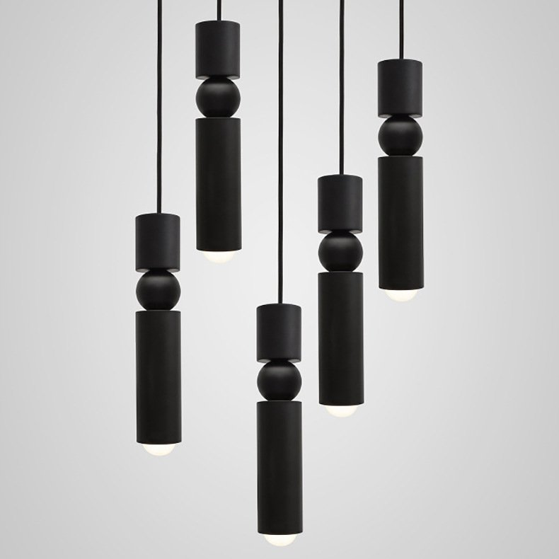 Подвесной светильник Fulcrum by Lee Broom Black Черный Подвесной светильник Fulcrum by Lee Broom Black Черный в Барнауле | Loft Concept