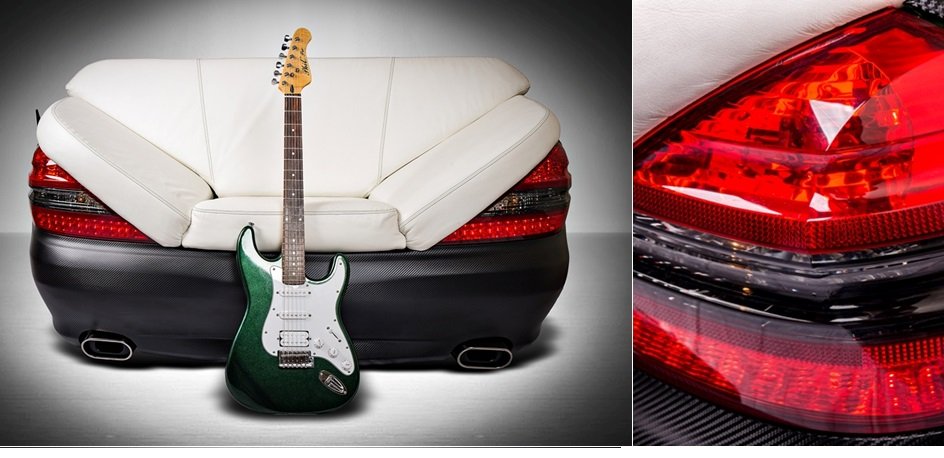 Диван MERCEDES BENZ SL AMG ROOM - Loft-Concept в Барнауле