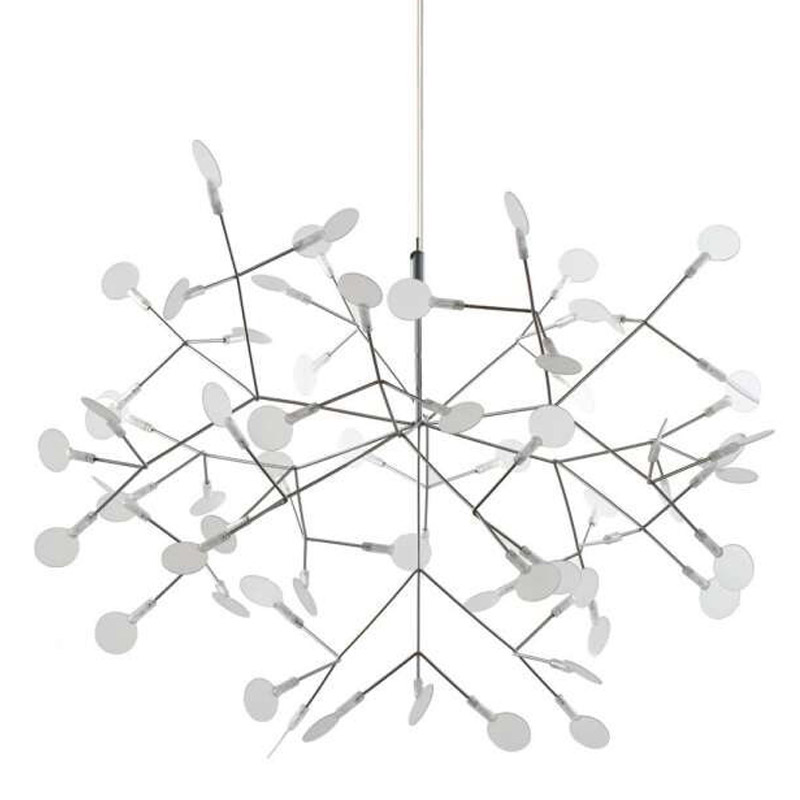 Люстра Heracleum silver 98 Серебряный Белый Люстра Heracleum silver 98 Серебряный Белый в Барнауле | Loft Concept