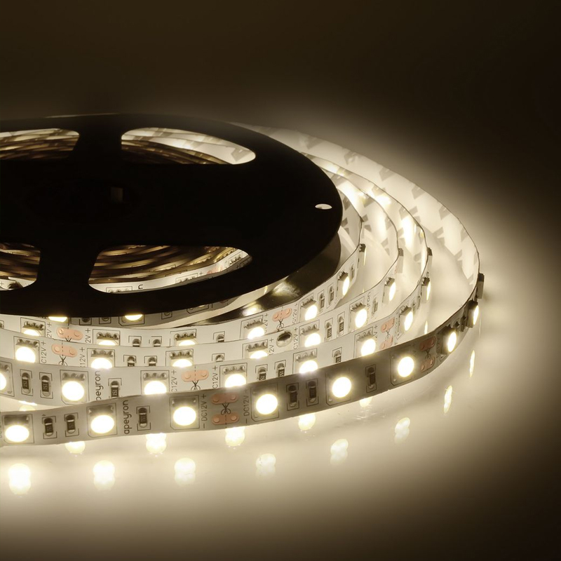 Светодиодная лента 14,4W/m 60LED/m 5050SMD дневной белый 5M Белый Светодиодная лента 14,4W/m 60LED/m 5050SMD дневной белый 5M Белый в Барнауле | Loft Concept