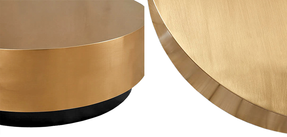 Кофейный столик Gold Washer Coffee Table Кофейный столик Gold Washer Coffee Table - Loft-Concept в Барнауле