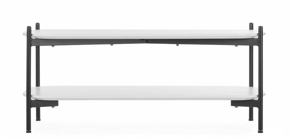 Кофейный стол two shelves WHITE Кофейный стол two shelves WHITE - Loft-Concept в Барнауле