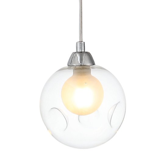 Светильник Bocci 28.1 Single Pendant Хром Прозрачный (Transparent) Светильник Bocci 28.1 Single Pendant Хром Прозрачный (Transparent) в Барнауле | Loft Concept