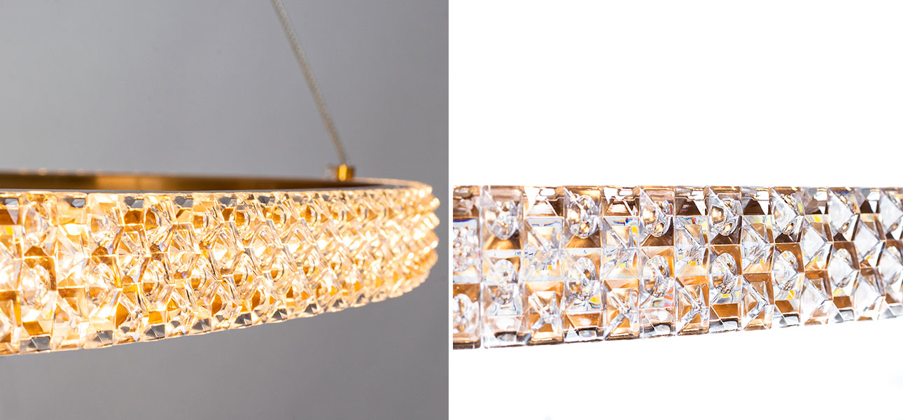 Люстра кольцо Bronze Rings of Venus - фото №1