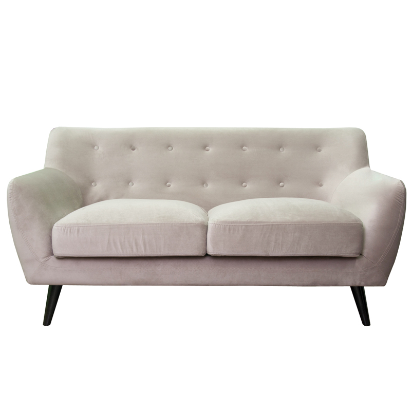 Диван Amantea Sofa beige velour Бежевый Диван Amantea Sofa beige velour Бежевый в Барнауле | Loft Concept