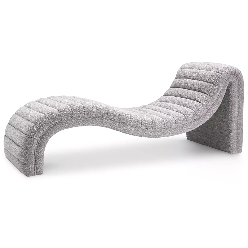 Кушетка Eichholtz Chaise Longue Pioneer Серый Кушетка Eichholtz Chaise Longue Pioneer Серый в Барнауле | Loft Concept