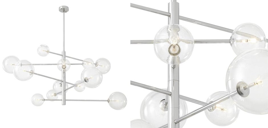 Люстра Chandelier Argento L Nickel Люстра Chandelier Argento L Nickel - Loft-Concept в Барнауле