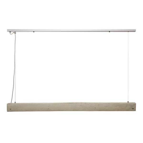 Подвесной светильник Concrete Cubicus Line Pendant Серый Подвесной светильник Concrete Cubicus Line Pendant Серый в Барнауле | Loft Concept