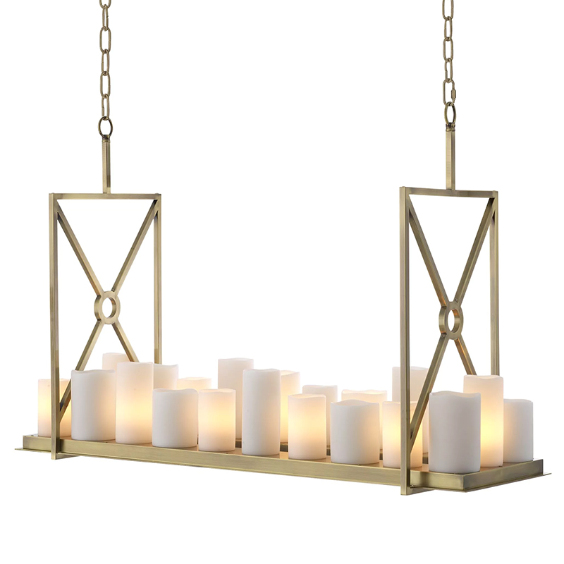 Люстра Eichholtz Chandelier Commodore Латунь Белый Прозрачное Стекло Люстра Eichholtz Chandelier Commodore Латунь Белый Прозрачное Стекло в Барнауле | Loft Concept