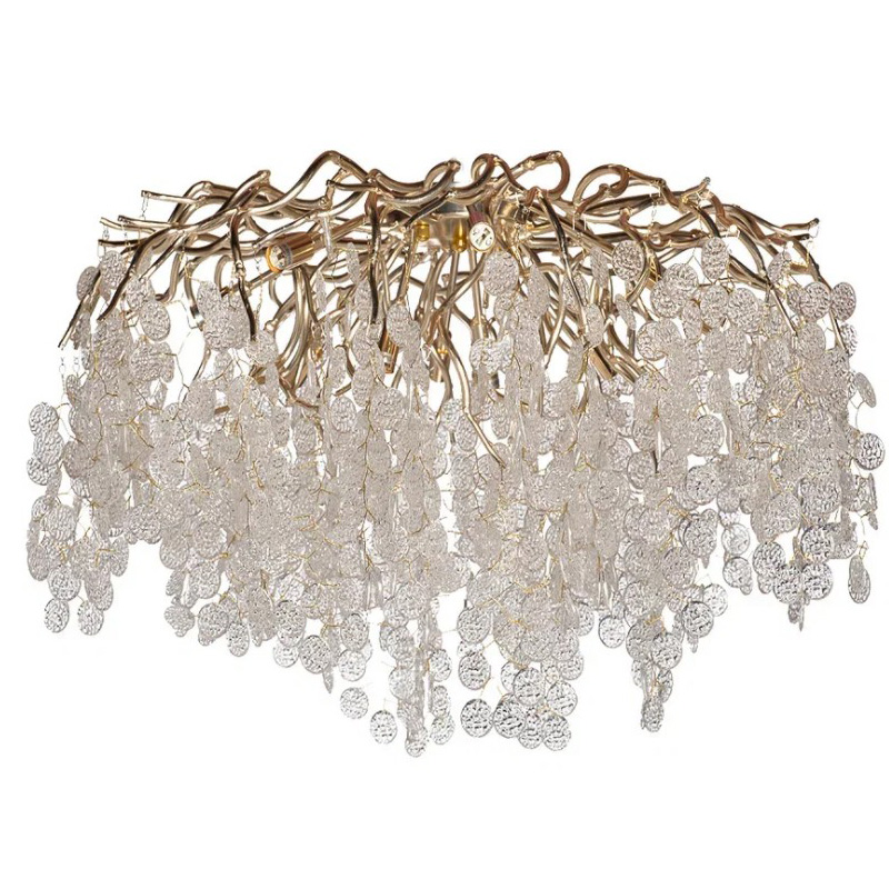 Потолочная люстра FAIRYTREE Champagne Chandelier 60 Золотой Шампань в Барнауле | Loft Concept 