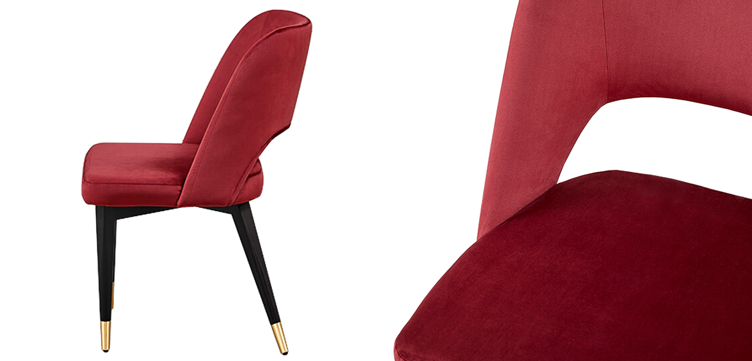 Стул Neasan Stool crimson - фото