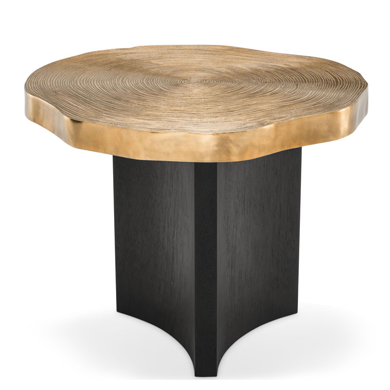 Приставной стол Eichholtz SIDE TABLE THOUSAND OAKS Черный Мрамор Nero Глянцевое золото Приставной стол Eichholtz SIDE TABLE THOUSAND OAKS Черный Мрамор Nero Глянцевое золото в Барнауле | Loft Concept