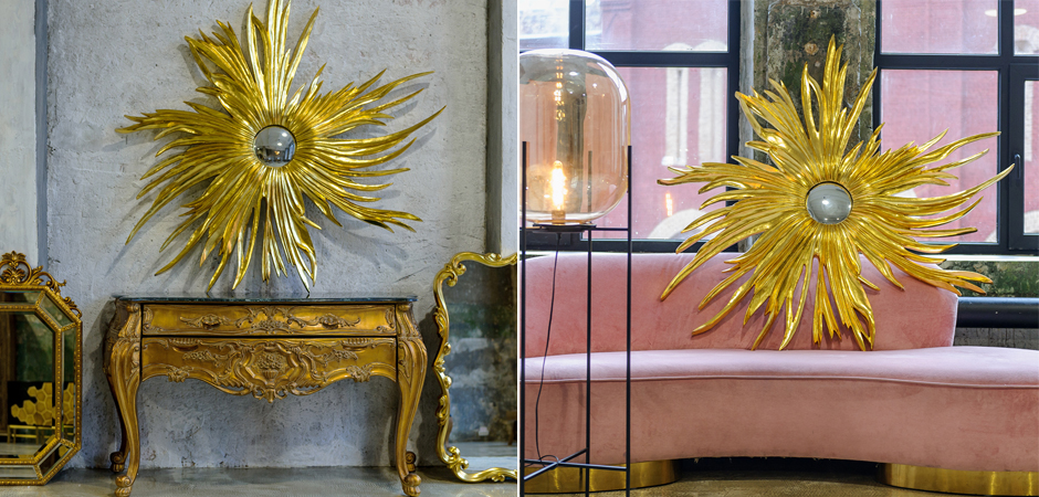 Зеркало Flower Sun Mirror Зеркало Flower Sun Mirror - Loft-Concept в Барнауле