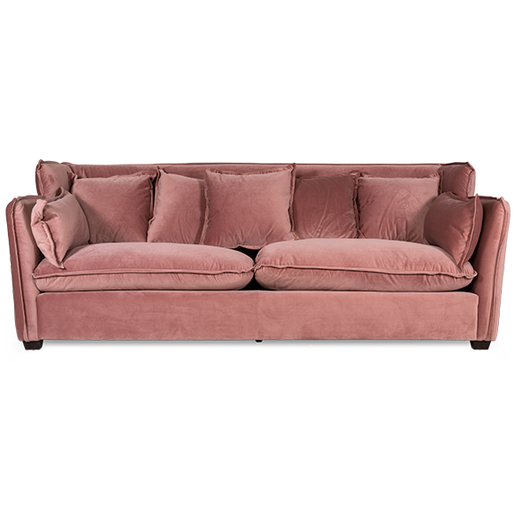 Диван Velwish rose Розовый пастельный Диван Velwish rose Розовый пастельный в Барнауле | Loft Concept