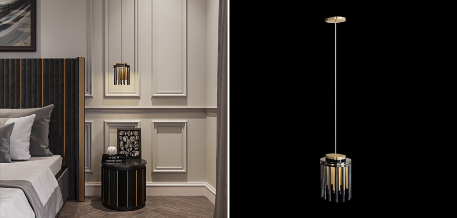 Подвесной светильник из латуни Coliseum Black Подвесной светильник из латуни Coliseum Black - Loft-Concept в Барнауле