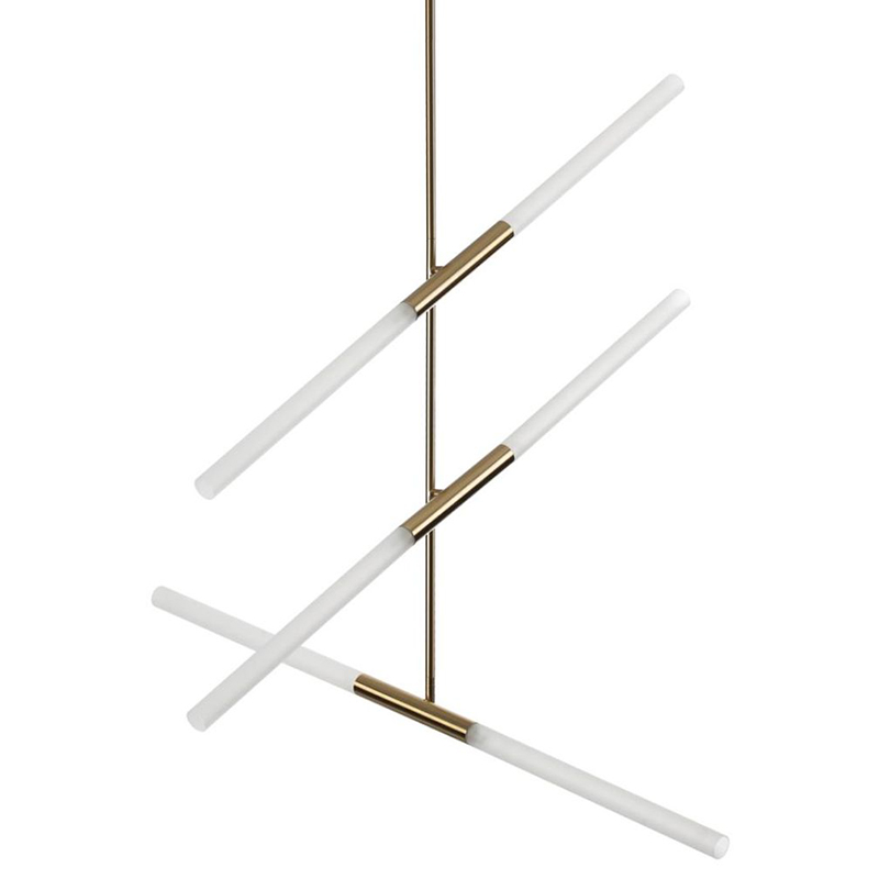 Светильник Gold Delta Light 6 lamp Золотой в Барнауле | Loft Concept 