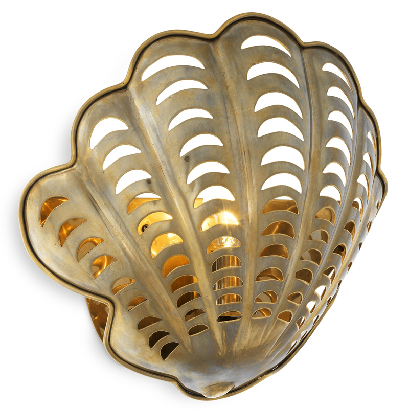 Бра Eichholtz Wall Lamp Larabee Винтажная латунь Бра Eichholtz Wall Lamp Larabee Винтажная латунь в Барнауле | Loft Concept