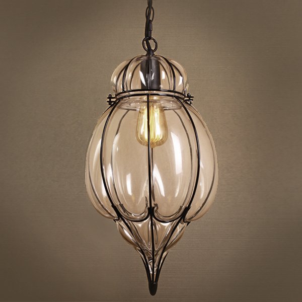 Подвесной светильник Metal Mesh and Glass Pendant IV Подвесной светильник Metal Mesh and Glass Pendant IV в Барнауле | Loft Concept