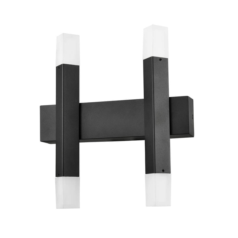 Бра Rigor & Conciseness Lighting Angular Plafond Black Черный в Барнауле | Loft Concept 