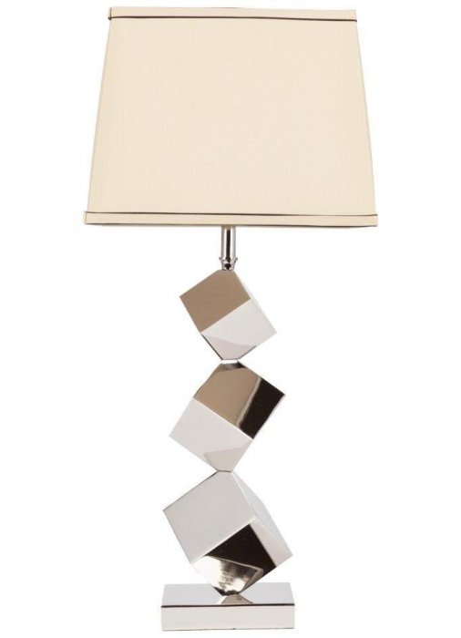 Настольная лампа Cubus Table Lamp Серебряный Настольная лампа Cubus Table Lamp Серебряный в Барнауле | Loft Concept