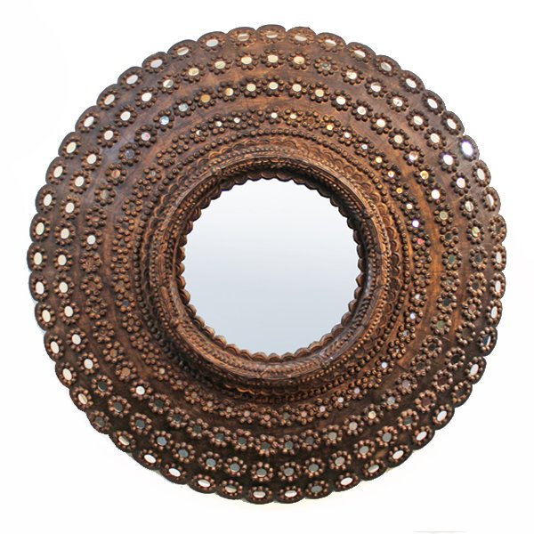 Зеркало Peacock Mirrors circle Restoration Hardware Акация Зеркало Peacock Mirrors circle Restoration Hardware Акация в Барнауле | Loft Concept