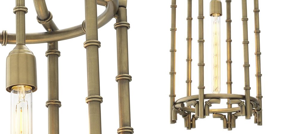 Люстра Eichholtz Lantern Vasco Brass - Loft-Concept в Барнауле