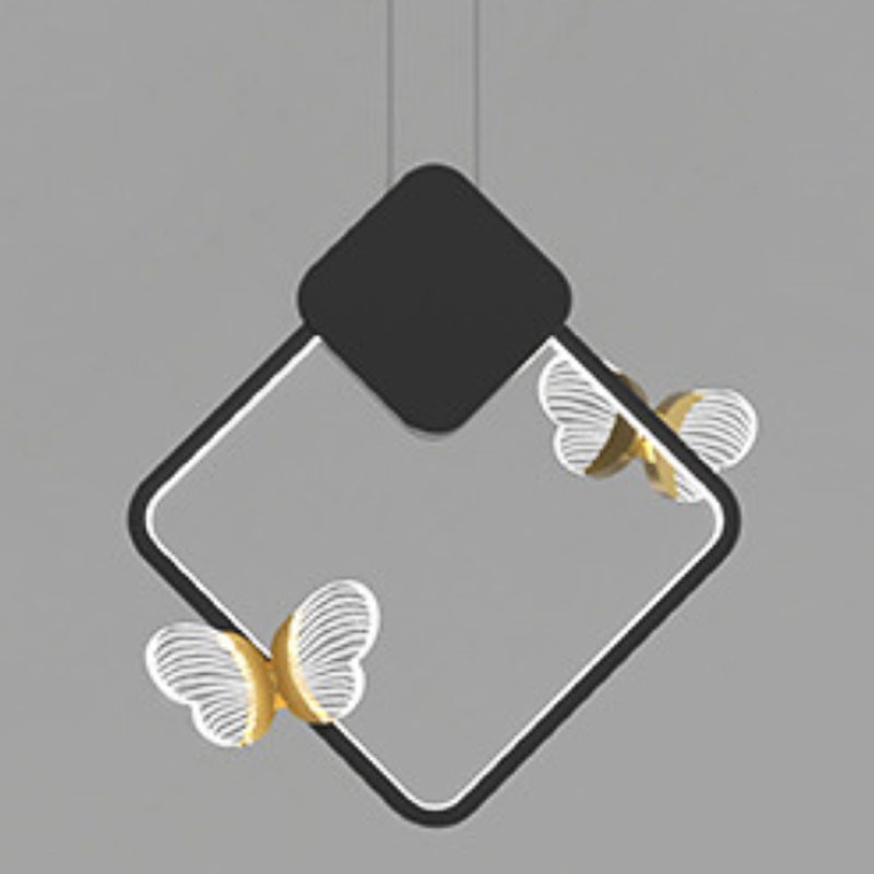 Светильник Butterfly Black Rhombus Прозрачный Черный Золотой Светильник Butterfly Black Rhombus Прозрачный Черный Золотой в Барнауле | Loft Concept