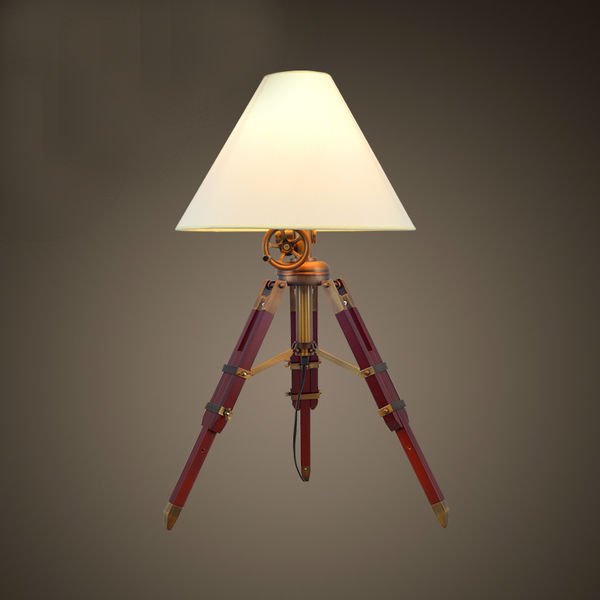 Настольная лампа Table Standing Lamp Red Бургундский красный Настольная лампа Table Standing Lamp Red Бургундский красный в Барнауле | Loft Concept