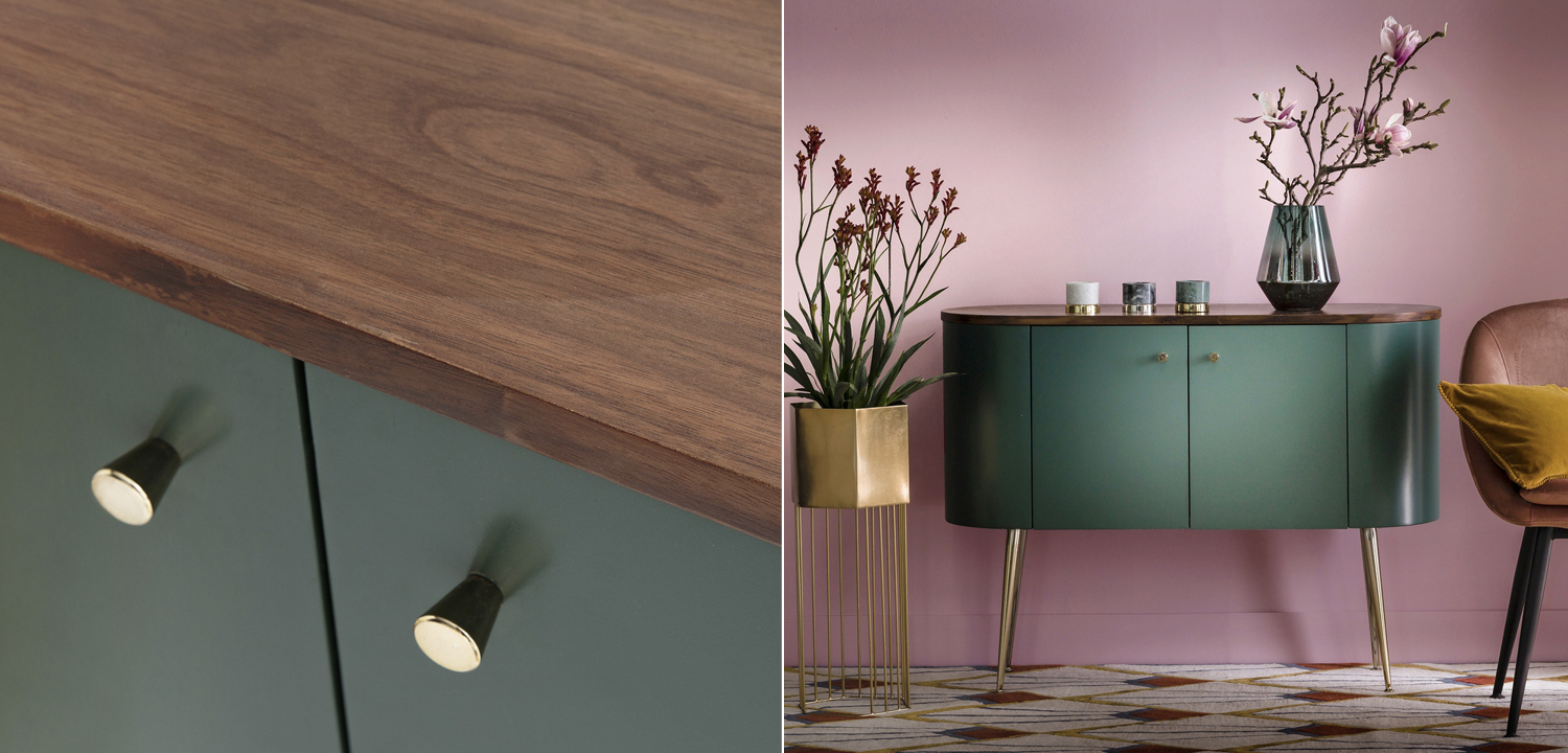 Комод округлой формы Torborg Chest of drawers - фото