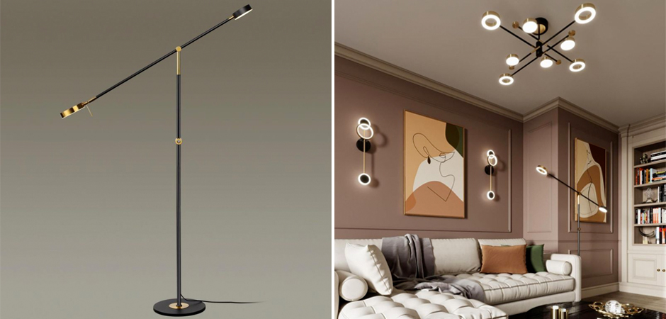 Торшер с регулировкой Bendik Lighting Торшер с регулировкой Bendik Lighting - Loft-Concept в Барнауле
