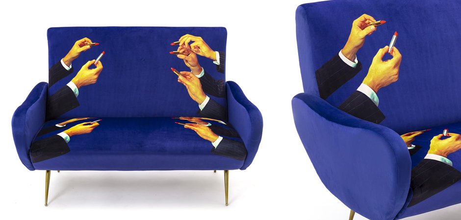Диван Seletti Sofa Two Seater Lipsticks Диван Seletti Sofa Two Seater Lipsticks - Loft-Concept в Барнауле