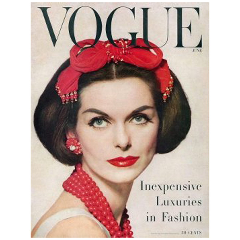 Постер Vogue Cover 1956 June Постер Vogue Cover 1956 June в Барнауле | Loft Concept