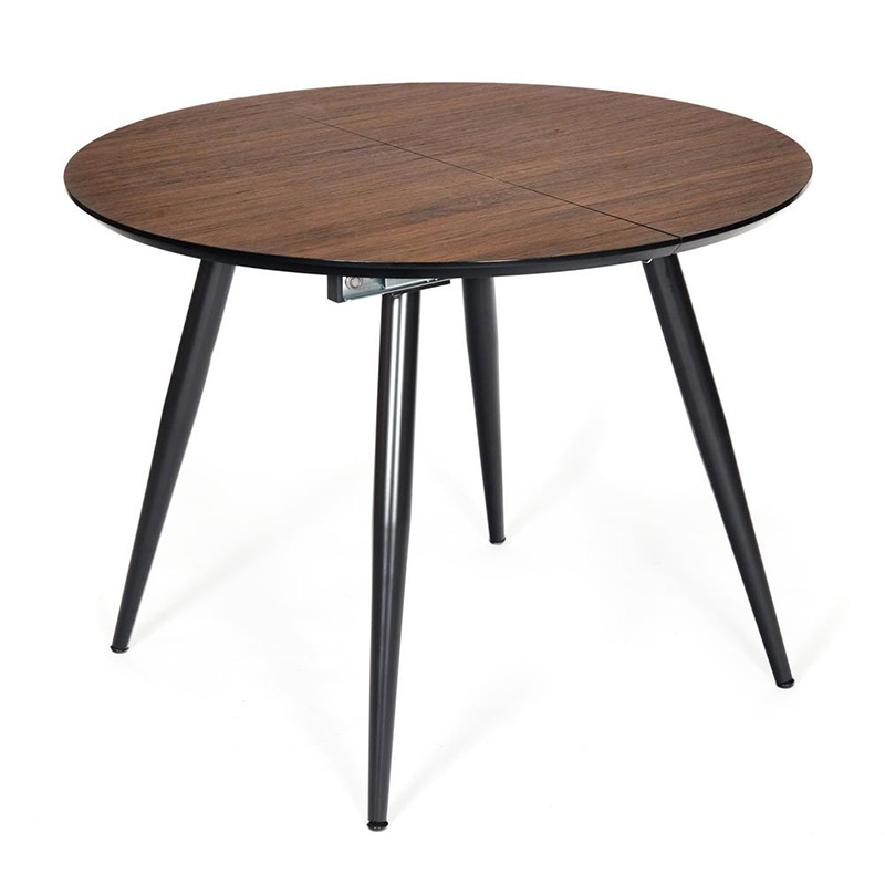 Стол раскладной Dark Walnut Грецкий орех Черный Стол раскладной Dark Walnut Грецкий орех Черный в Барнауле | Loft Concept