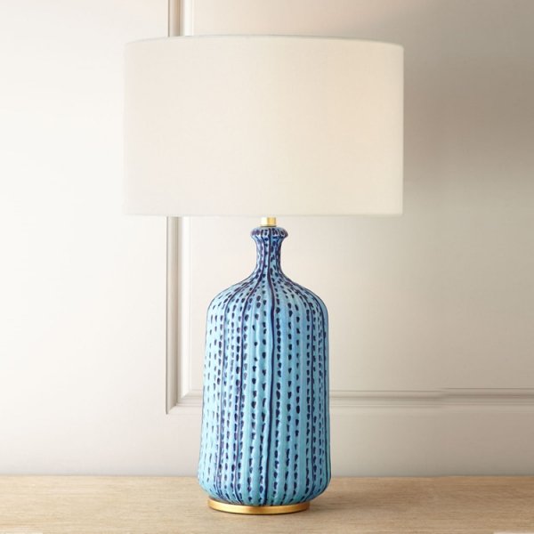 Настольная лампа circa lighting Culloden Table Lamp Бирюзовый в Барнауле | Loft Concept 