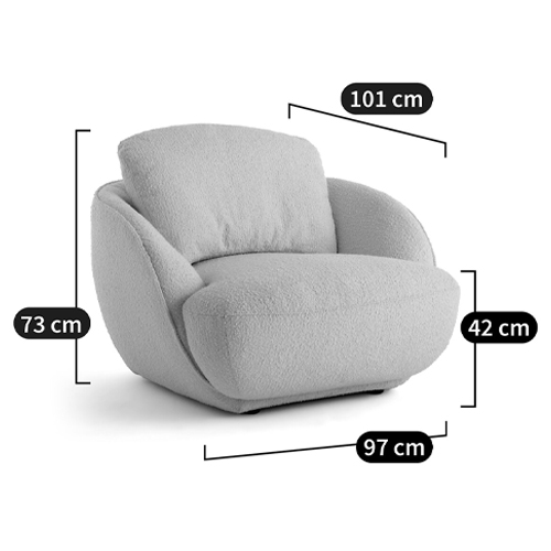 Полукруглое мягкое кресло Halle Green Armchair Полукруглое мягкое кресло Halle Green Armchair в Барнауле
