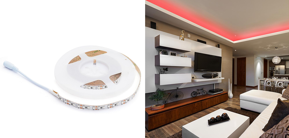 Светодиодная лента 20W/m 120LED/m 2835SMD красный 5M Светодиодная лента 20W/m 120LED/m 2835SMD красный 5M - Loft-Concept в Барнауле