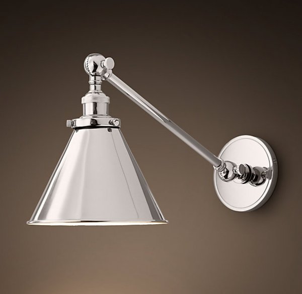 Бра 20TH C Library Single Sconce silver Бра 20TH C Library Single Sconce silver в Барнауле | Loft Concept