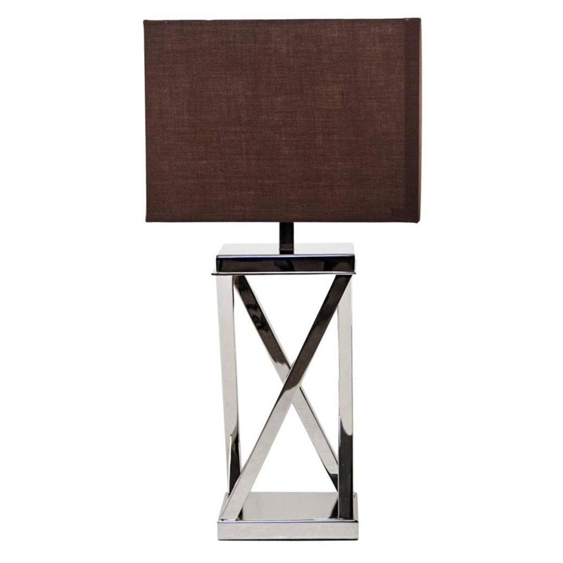 Настольная лампа Harding Table Lamp Хром в Барнауле | Loft Concept 