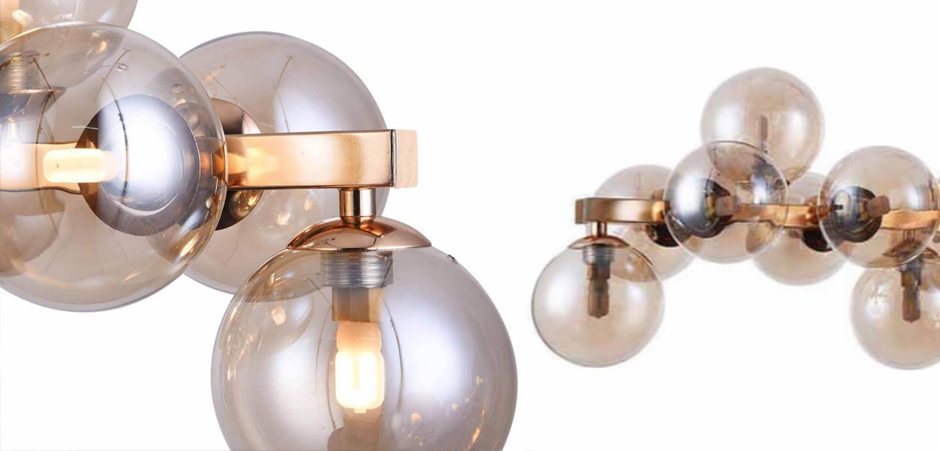 Люстра Berries Chandelier Rectangle Amber 120 Люстра Berries Chandelier Rectangle Amber 120 - Loft-Concept в Барнауле