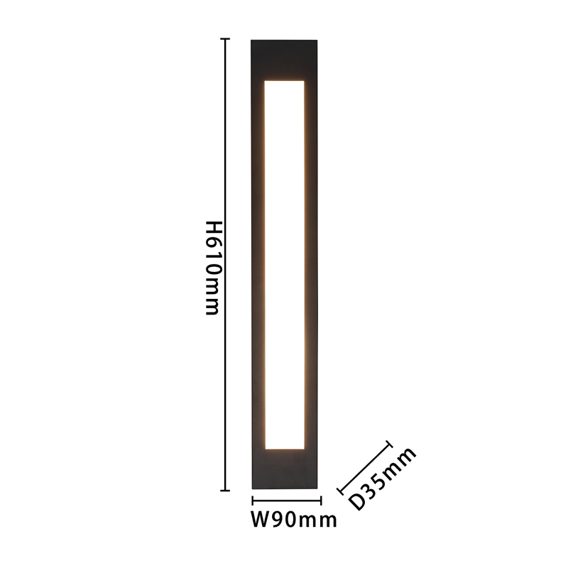 Настенный светильник Black Frame 61 см Настенный светильник Black Frame 61 см в Барнауле
