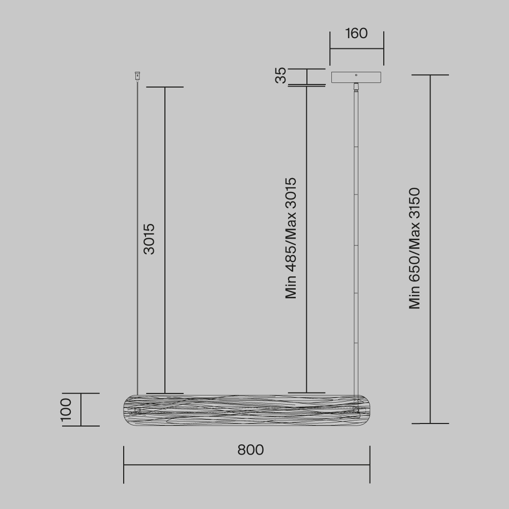 Подвесной светильник Frostum в Барнауле