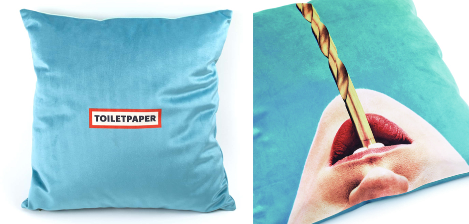 Подушка Seletti Cushion Drill Design Toiletpaper Подушка Seletti Cushion Drill Design Toiletpaper - Loft-Concept в Барнауле